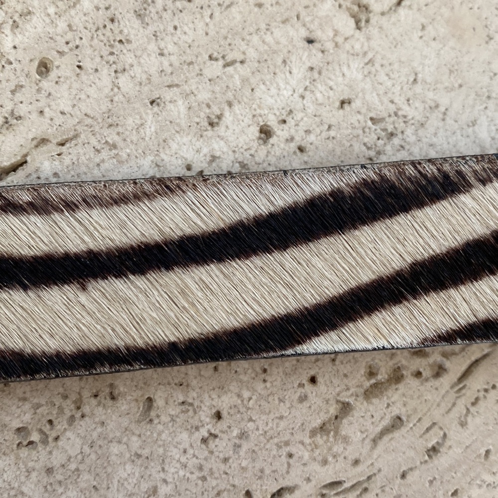 EUC Streets Ahead Leather & calf hair belt - Picture 5 of 15